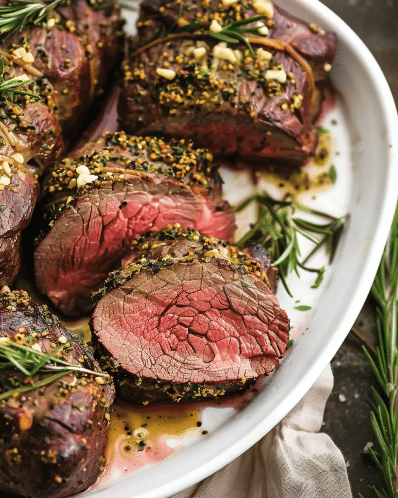 Beef Tenderloin Roast with Herbed Garlic Butter – A Foolproof Holiday Main