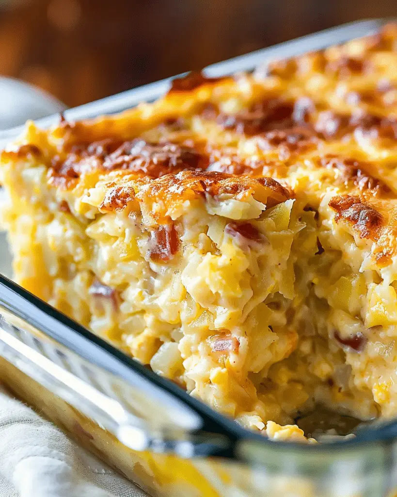 Breakfast Casserole with Hashbrowns