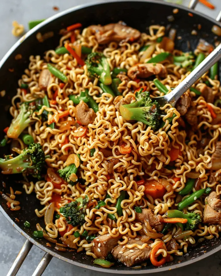 Instant Ramen Stir-Fry Recipe