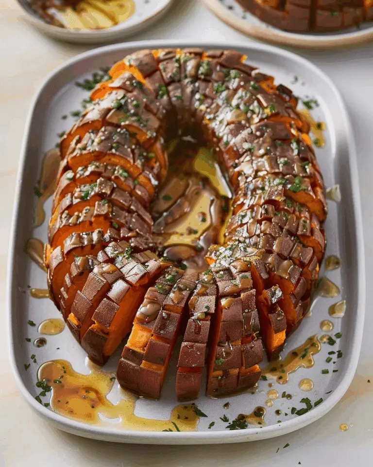 Hasselback Sweet Potatoes