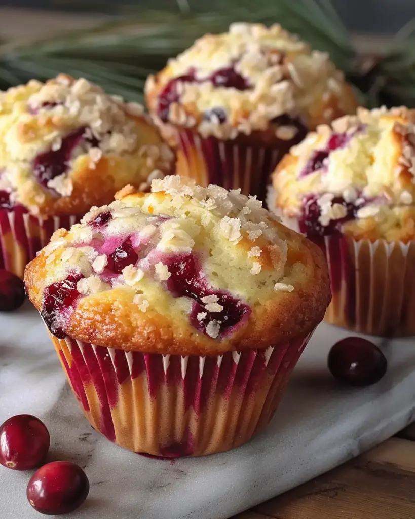 Panera Cranberry Orange Muffins