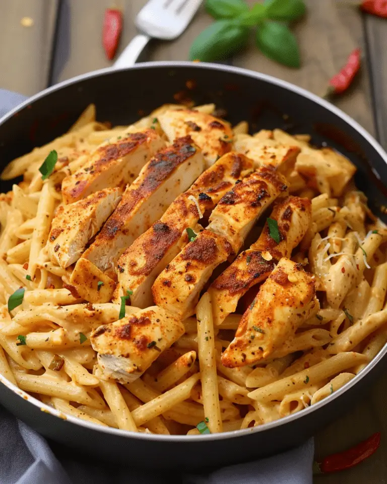 Creamy Cajun Chicken Pasta (Rich, Spicy & Comforting!)