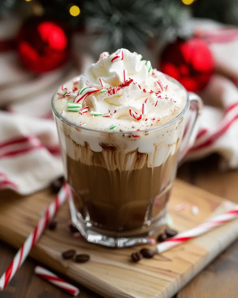 Easy Peppermint Mocha Macchiato