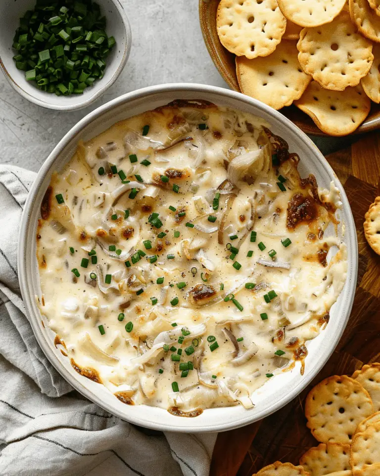 French Onion Dip (Better Than Store-Bought)