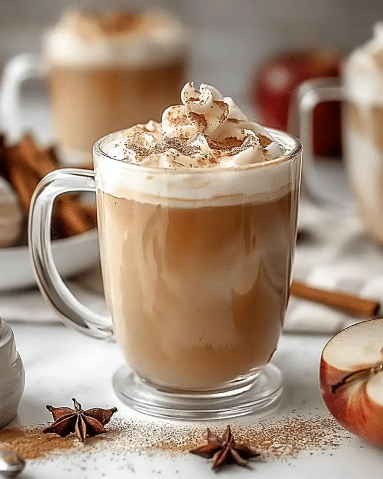 Apple Chai Latte