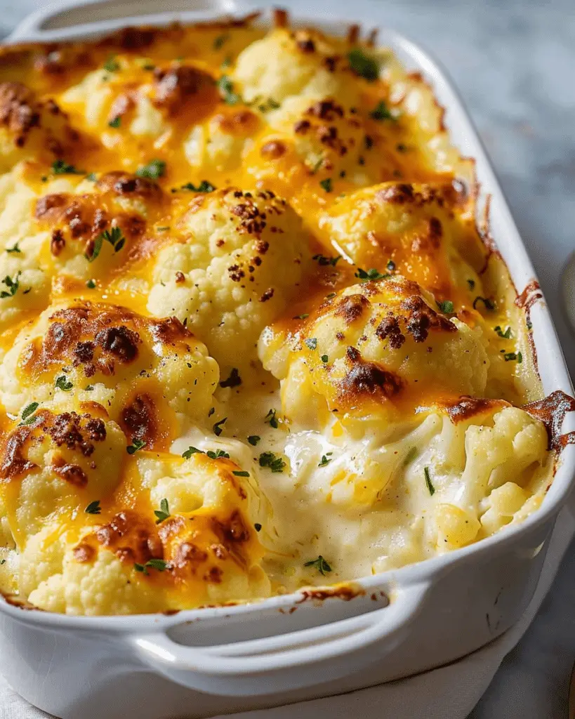 Cauliflower Cheese Casserole