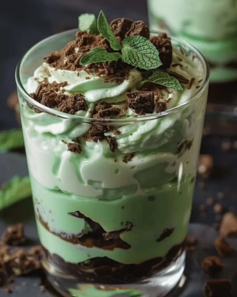 Grasshopper Parfait Recipe