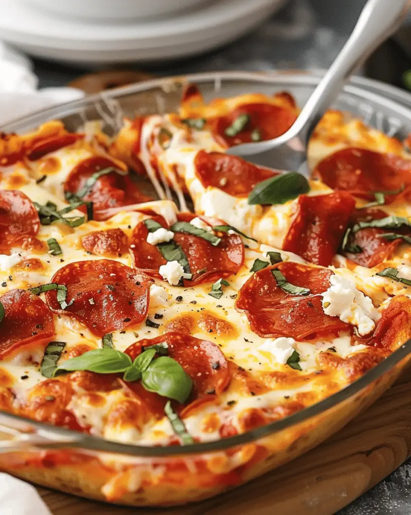 High Protein Cottage Cheese Pizza Bowl (Viral Keto Meal Hack)