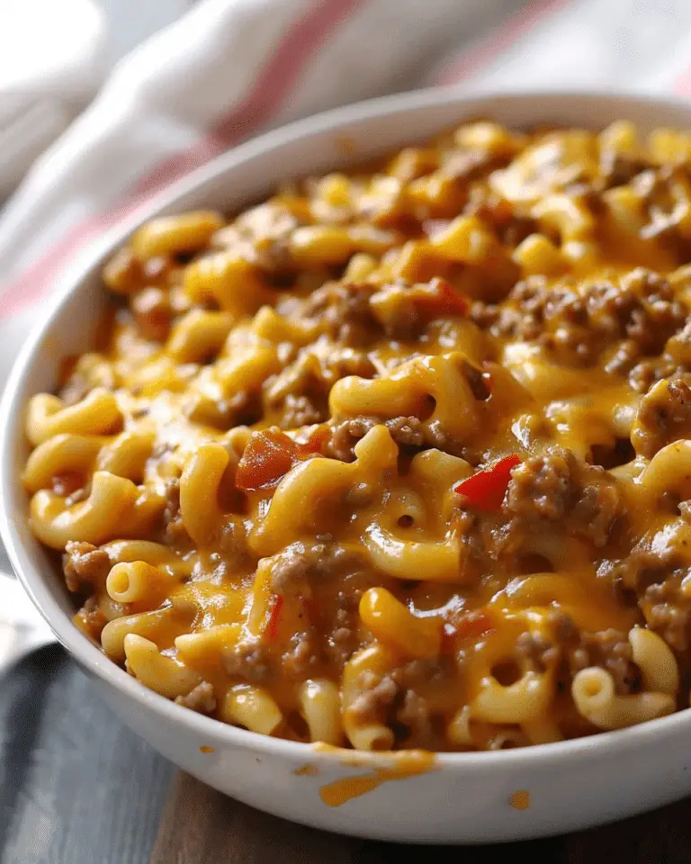 Cheeseburger Macaroni