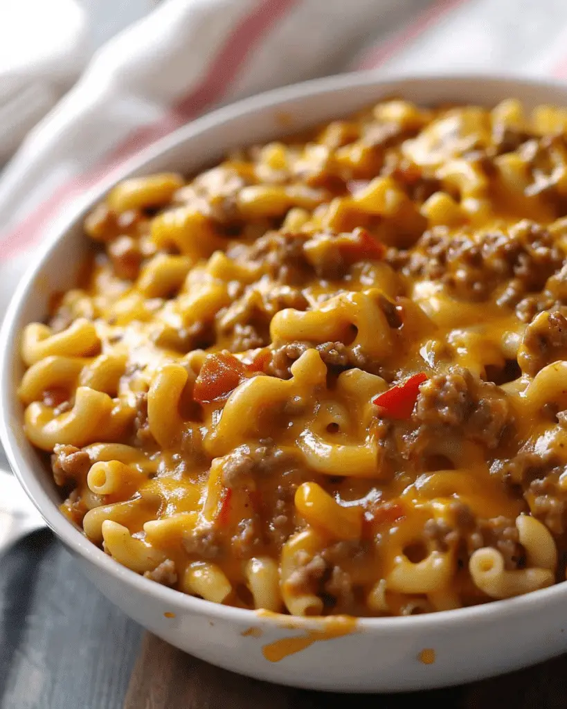 Cheeseburger Macaroni