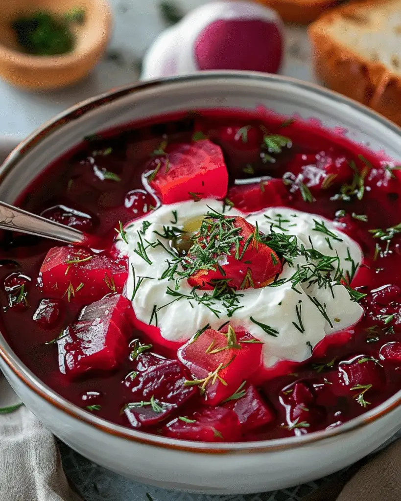 Classic Borscht Recipe (Beet Soup)