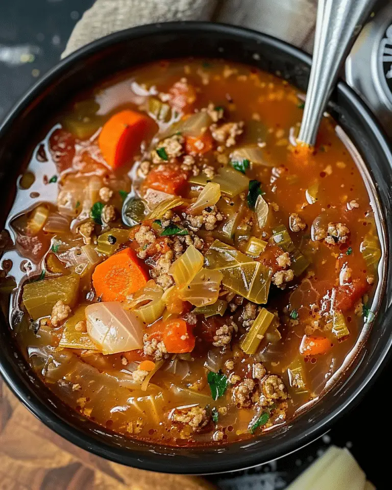 Keto Cabbage Soup