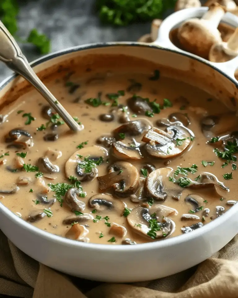 Easy Mushroom Gravy