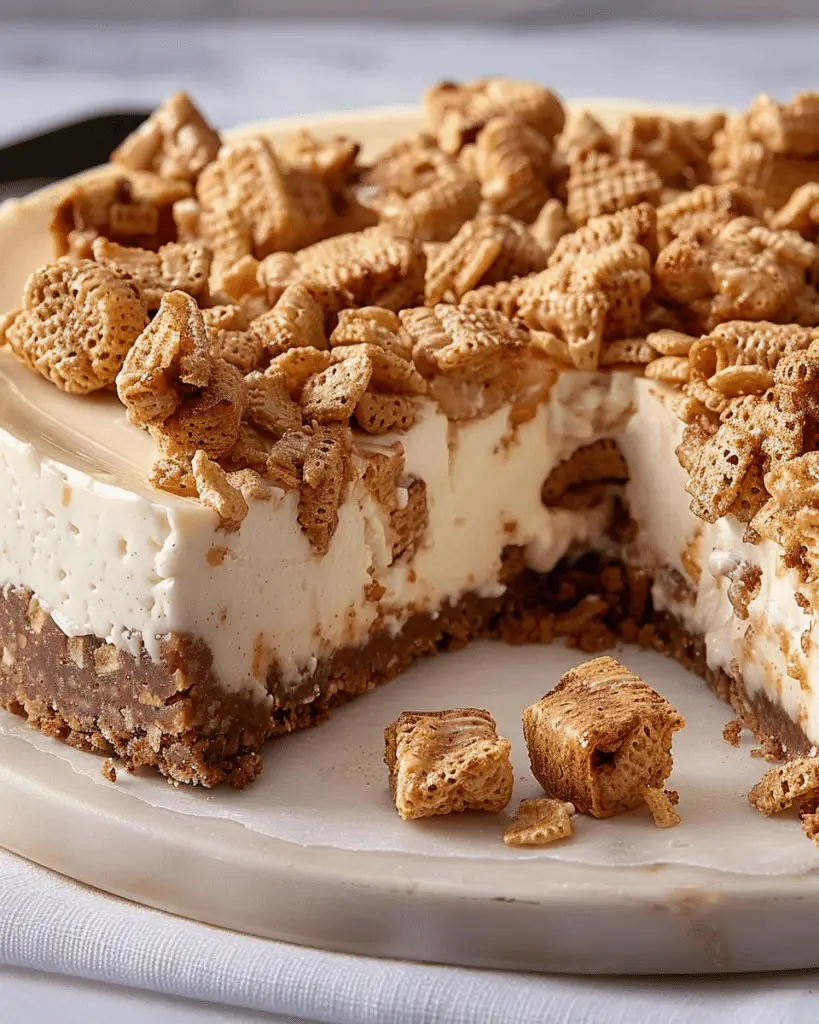 Cinnamon Toast Crunch Cheesecake
