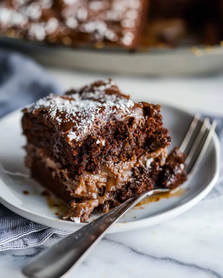 Classic Earthquake Cake