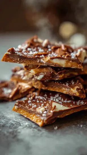Irresistible Christmas Toffee Bark