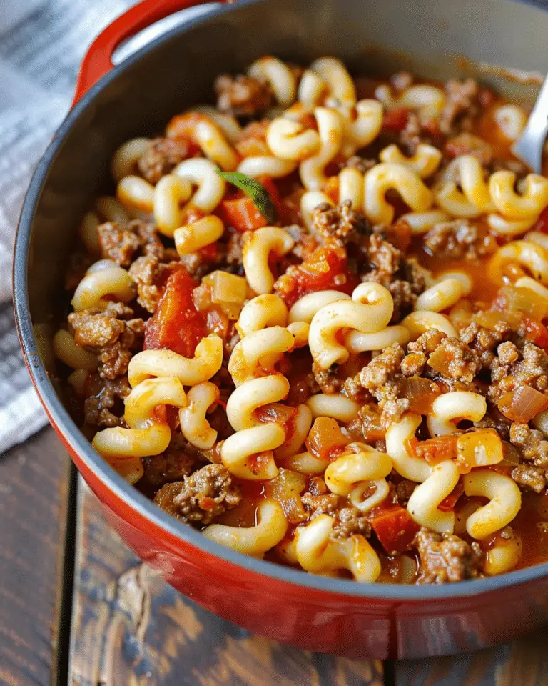Old-Fashioned American Goulash
