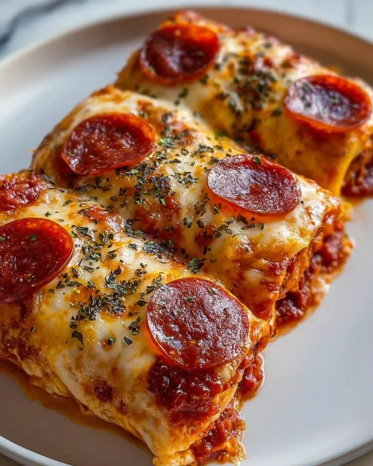 Cheesy Pepperoni Pizza Roll-Ups Recipe