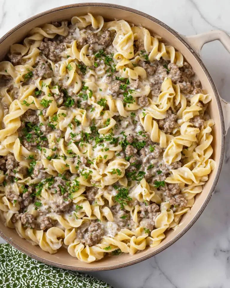 30-Minute Ground Beef Stroganoff Recipe