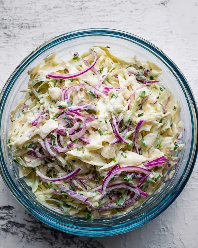 Creamy Pineapple Coleslaw Recipe