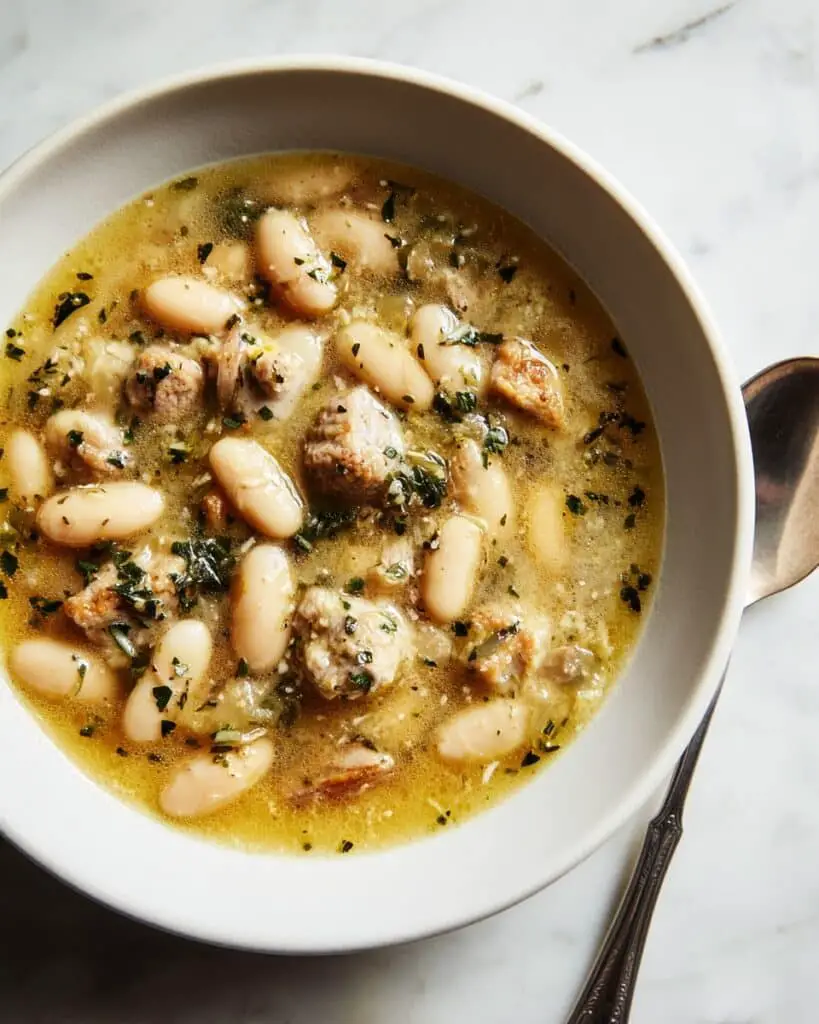 Cuban White Bean Soup Recipe