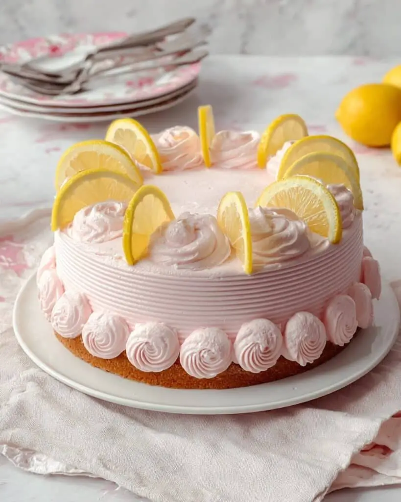 Pink Lemonade Cake Recipe