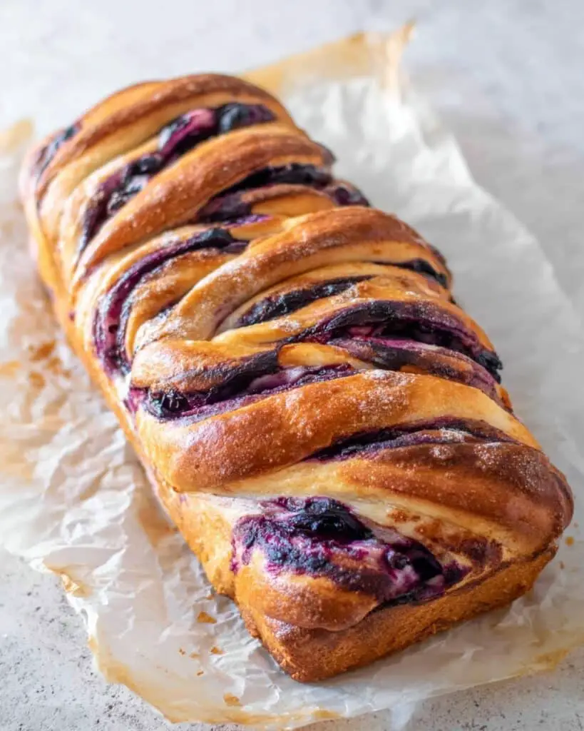 Blueberry Cream Cheese Babka Recipe