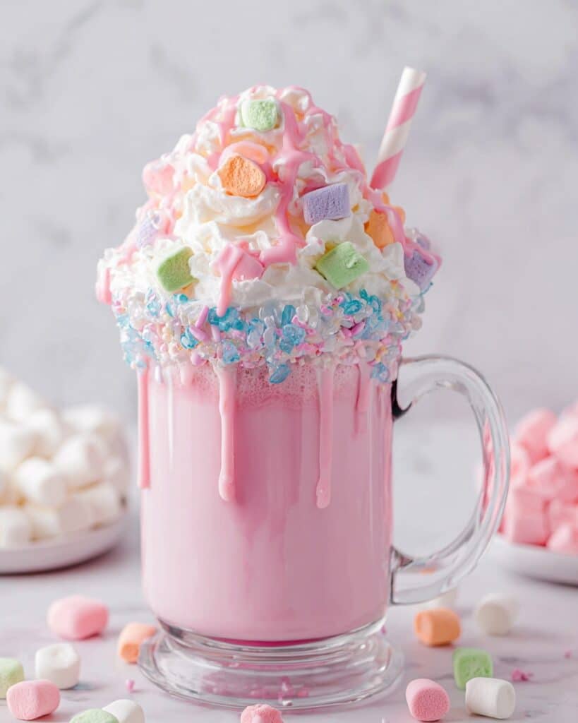 Unicorn Hot Chocolate Recipe