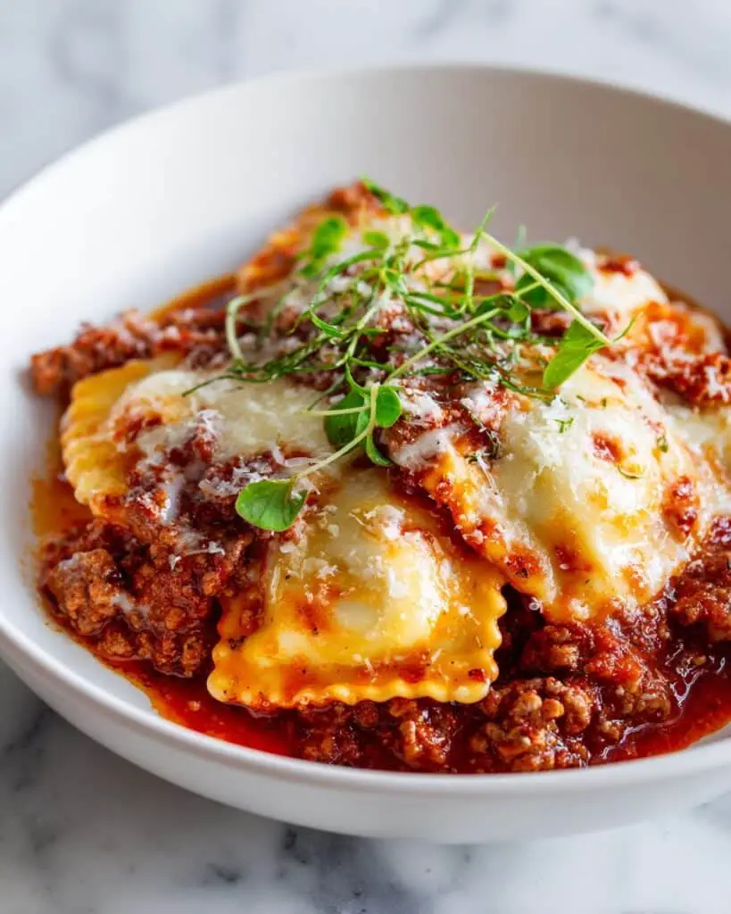 Crockpot Ravioli Lasagna Recipe