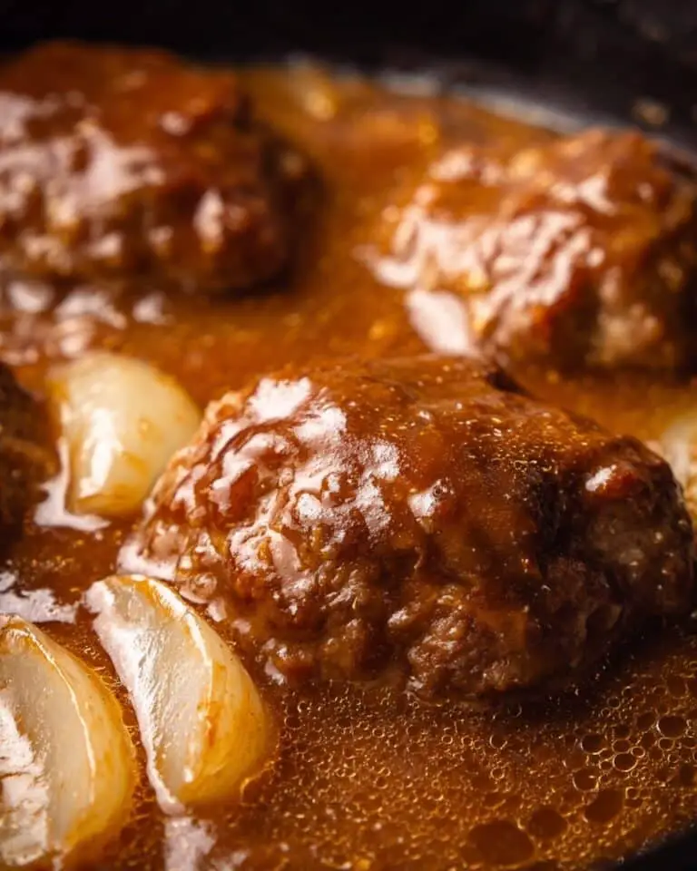 Slow Cooker Salisbury Steak Recipe