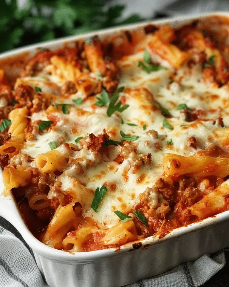Meatless Baked Ziti