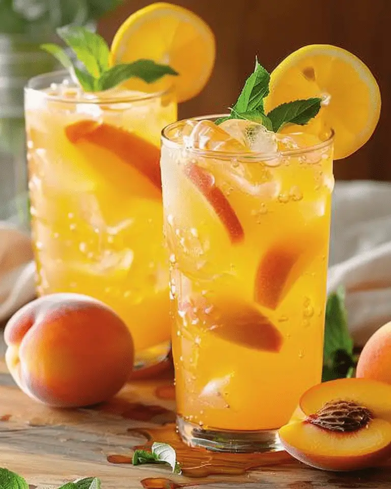 Refreshing Peach Lemonade Recipe