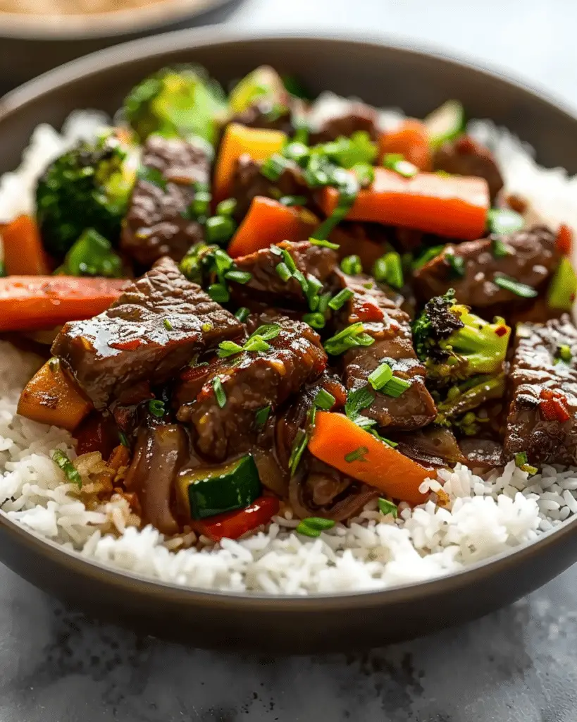 Beef Stir Fry with Vegetables (30-Minutes)