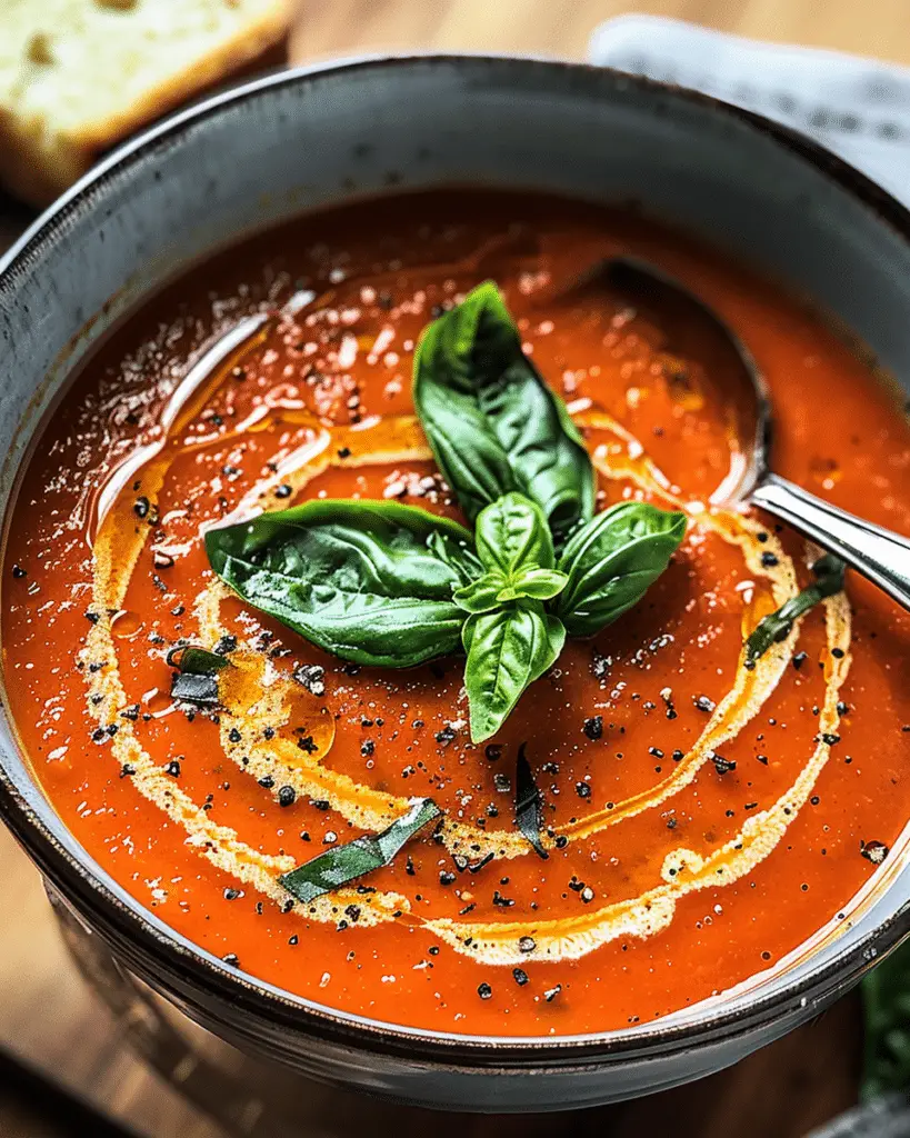 Gordon Ramsay’s Roasted Tomato Soup – Rich, Creamy & Flavorful