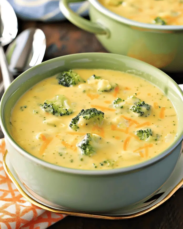 Copycat Panera Broccoli Cheese Soup Recipe