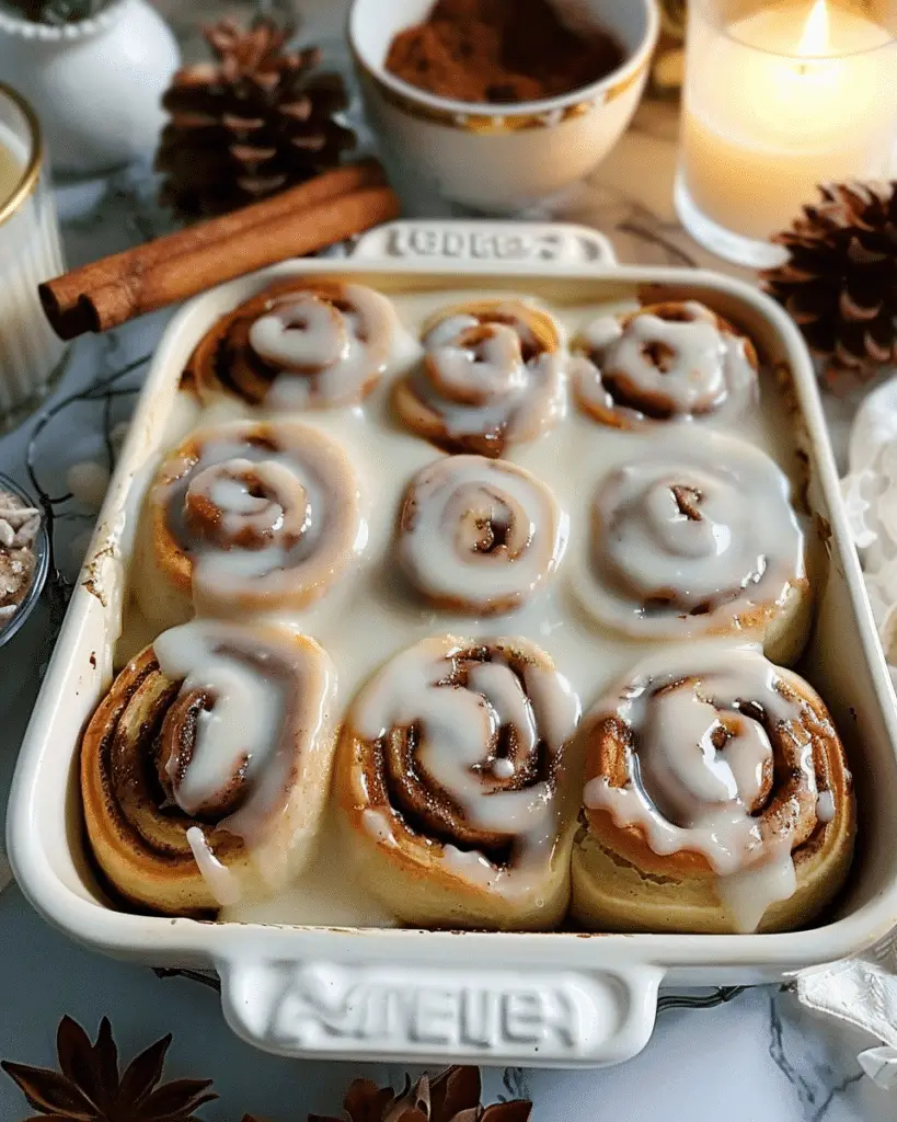 Fluffy and Irresistible Cinnamon Rolls with a Sweet Cinnamon-Sugar Filling and Creamy Glaze