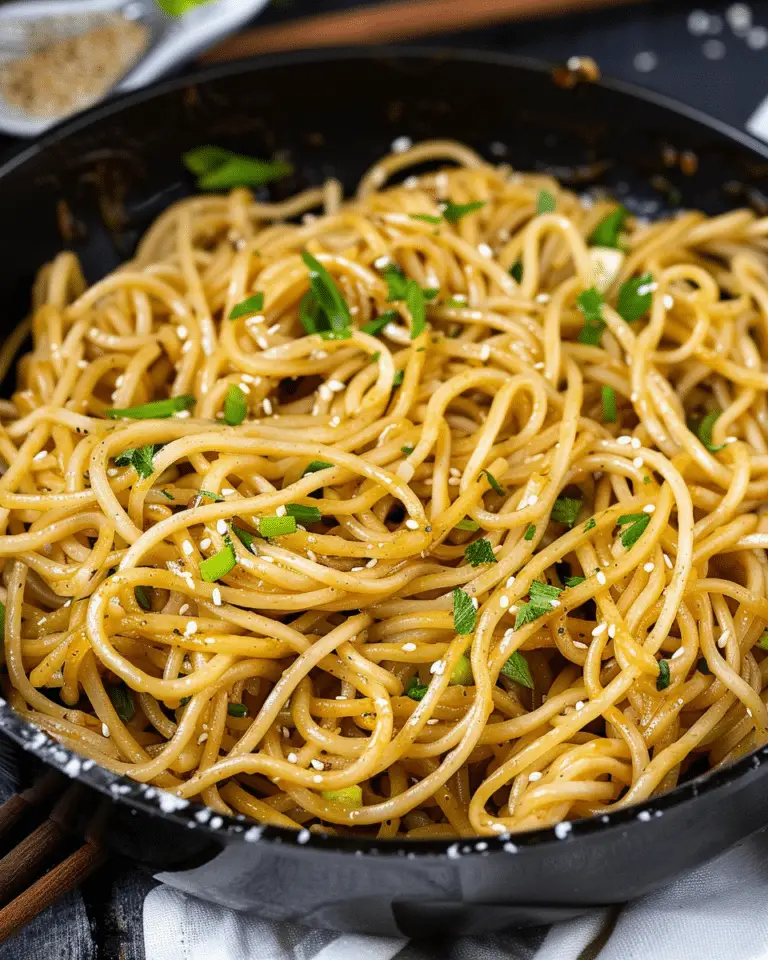 Vegan Garlic Noodles