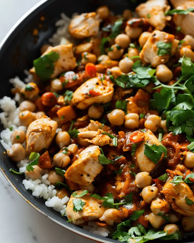 High-Protein Spicy Chicken & Chickpeas