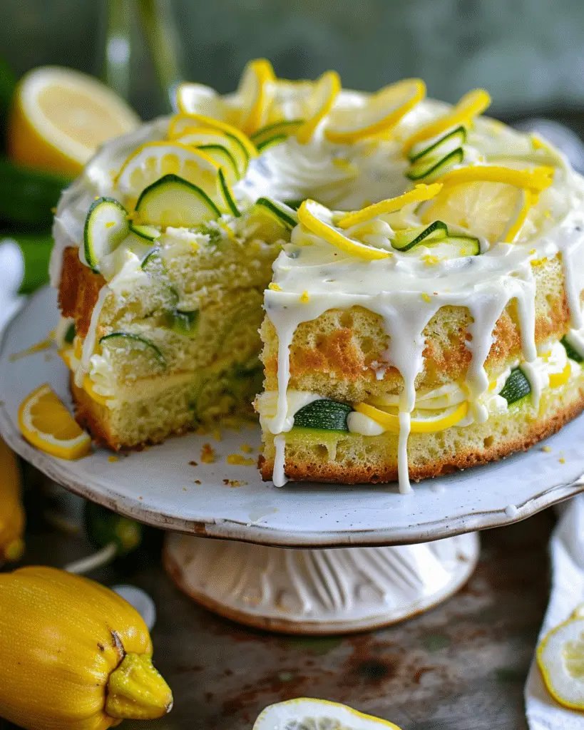 Lemon Zucchini Cake