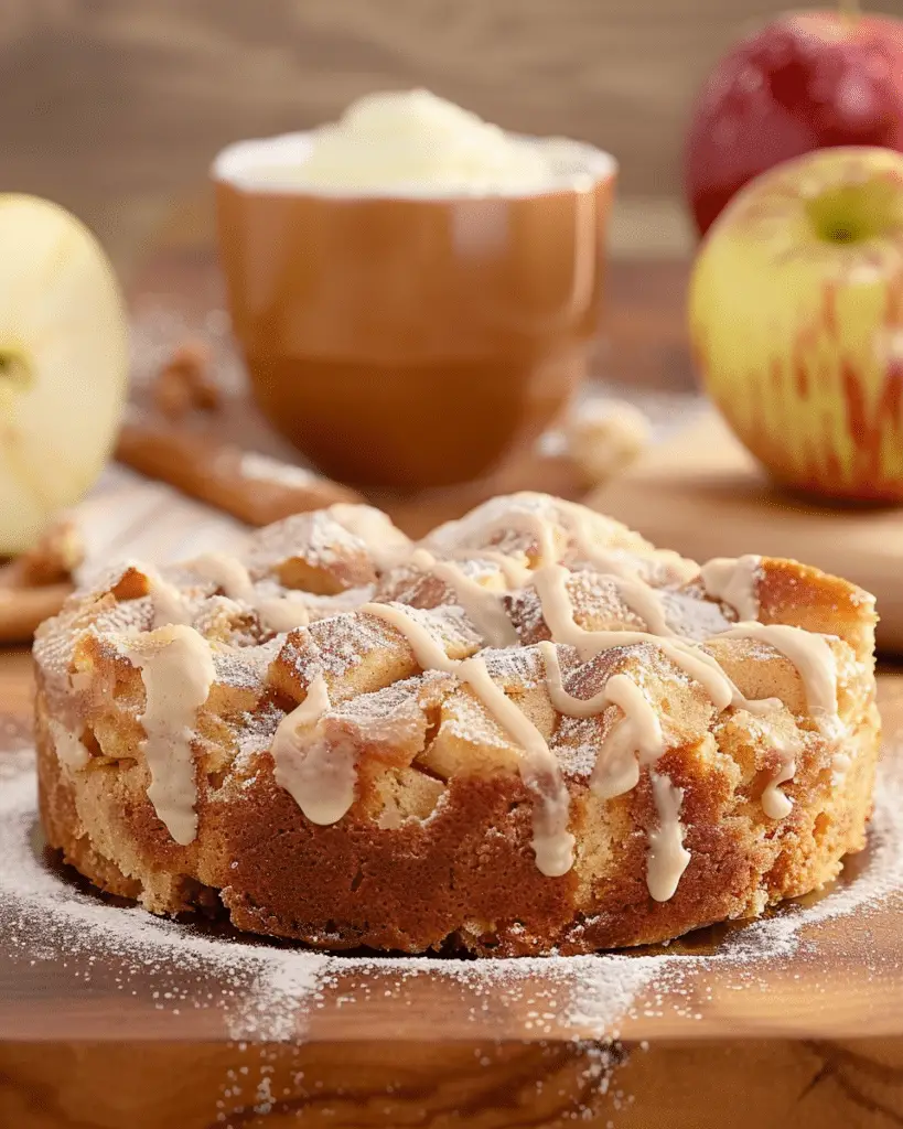 Apple Crumble Coffee Cake