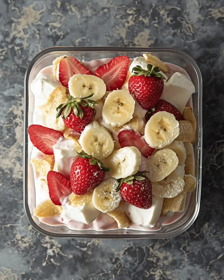Strawberry Banana Pudding Dream