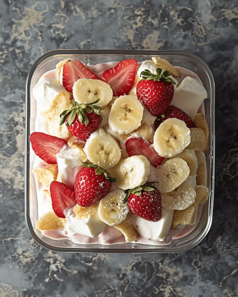 Strawberry Banana Pudding Dream