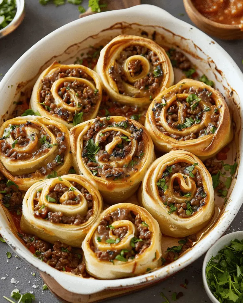 Baked Taco Pinwheels
