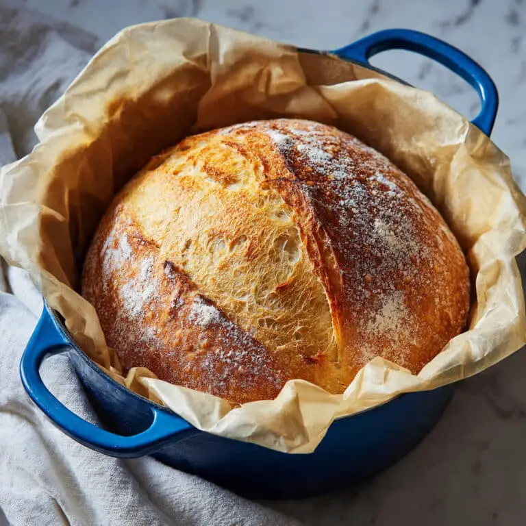 No Knead Dutch Oven Bread Recipe