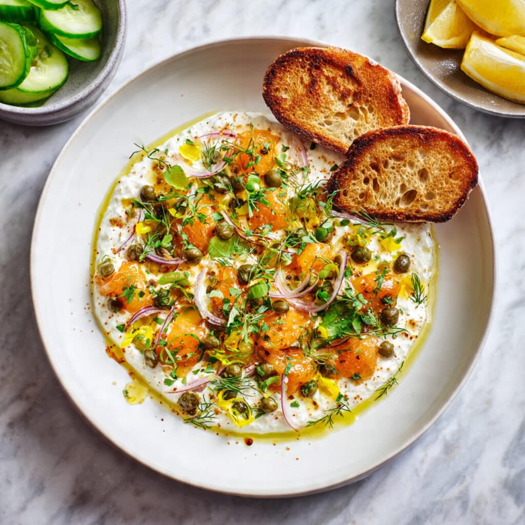 Smoked Salmon Bagel Dip Recipe