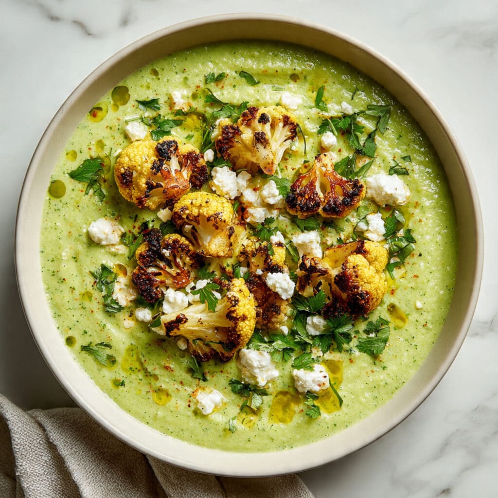 Creamy Mediterranean Cauliflower Soup for Cozy Nights Recipe