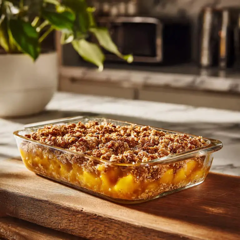 Pear & Apple Breakfast Crumble Recipe