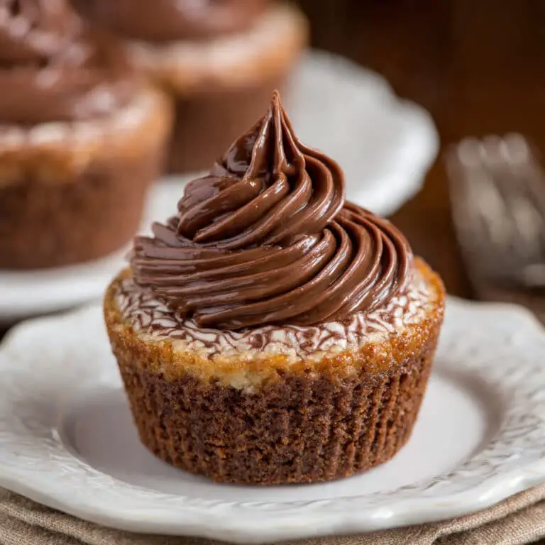Nutella Mini Cheesecakes Recipe