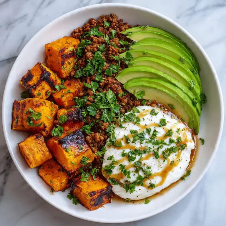 Ground Beef Hot Honey Bowl Recipe