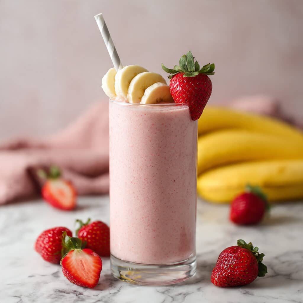 Strawberry Banana Smoothie Recipe